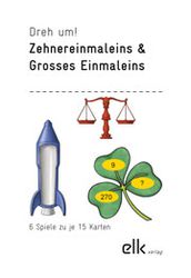 Zehnereinmaleins & Grosses Einmaleins - Dreh um Karten