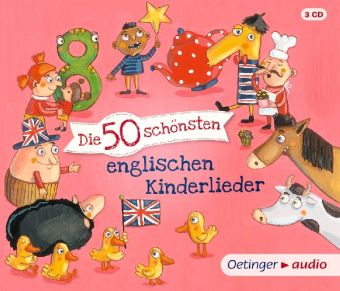 Die 50 schönsten englischen Kinderlieder (3CD)