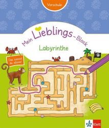 Klett Mein Lieblings-Block Labyrinthe