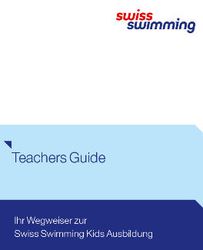 swiss swimming Teachers Guide