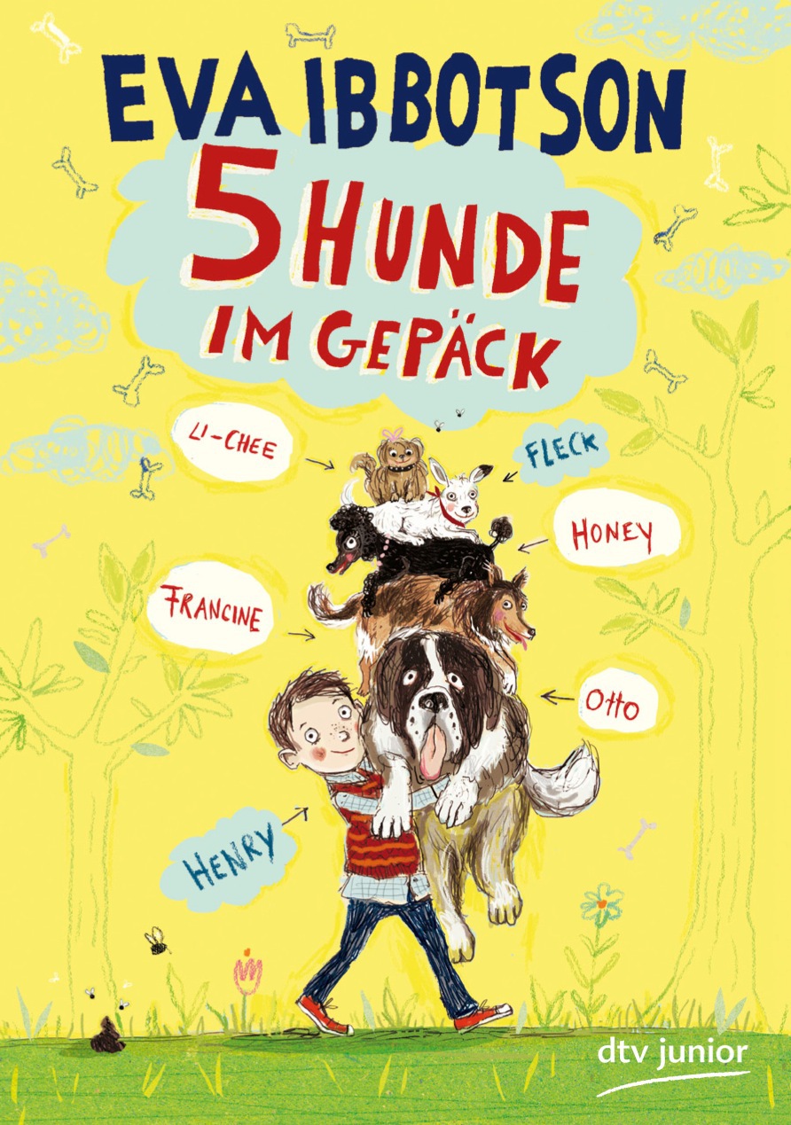 5 Hunde im Gepäck Chinderbuechlade fürs Leben gern lesen